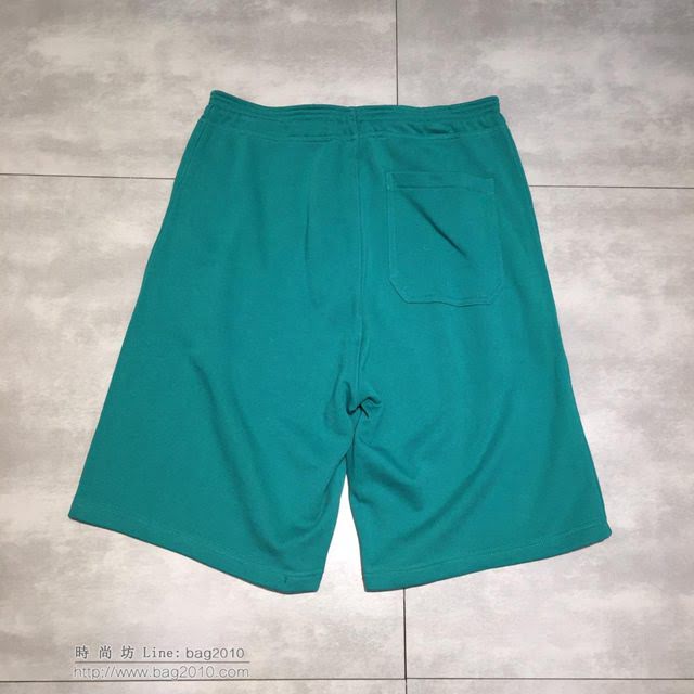 Givenchy五分褲 19春夏新款 紀梵希綠色男士休閒短褲  tzy1818